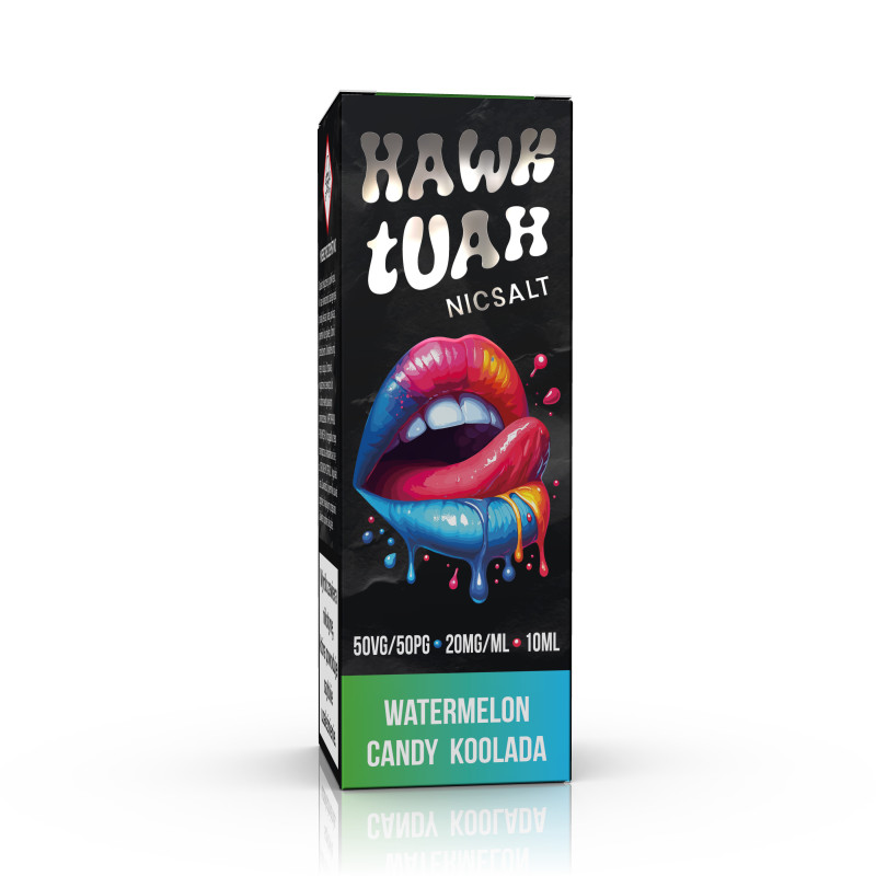 Liquid HAWK TUAH Salt 10ml - Watermelon Candy Cool 20mg/ml Liquid HAWK TUAH Salt 10ml - Watermelon Candy Cool 20mg/ml