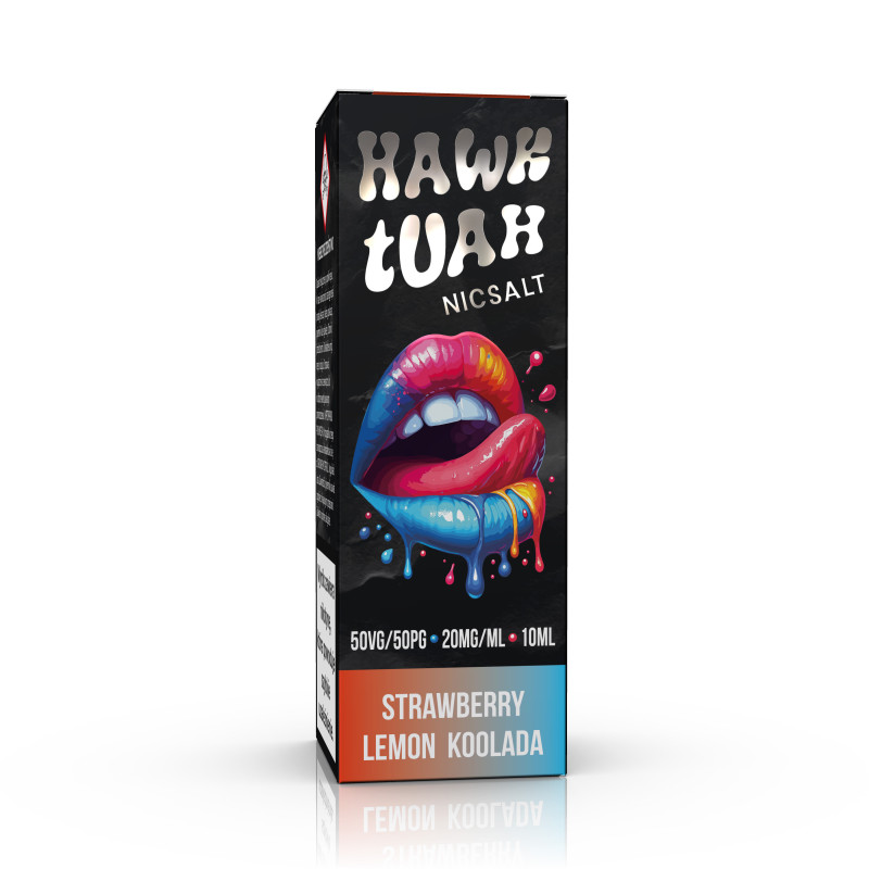 Liquid HAWK TUAH Salt 10ml - Strawberry Lemon Cool 20mg/ml Liquid HAWK TUAH Salt 10ml - Strawberry Lemon Cool 20mg/ml