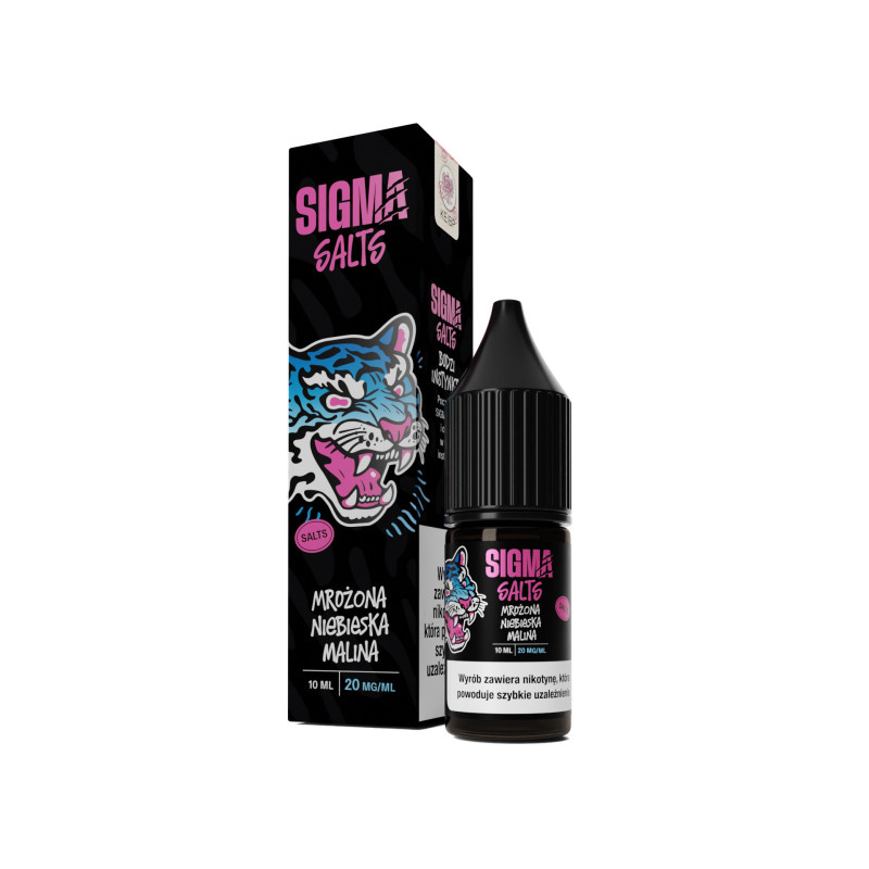 Liquid SIGMA Salts 10ml - Mrożona Niebieska Malina 20mg/ml Liquid SIGMA Salts 10ml - Mrożona Niebieska Malina 20mg/ml