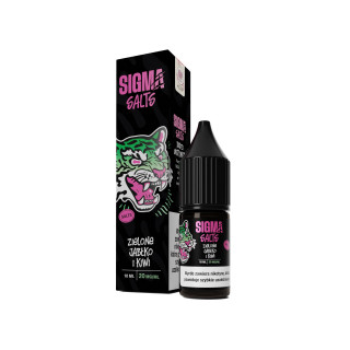 Liquid SIGMA Salts 10ml - Zielone Jabłko i Kiwi 20mg/ml