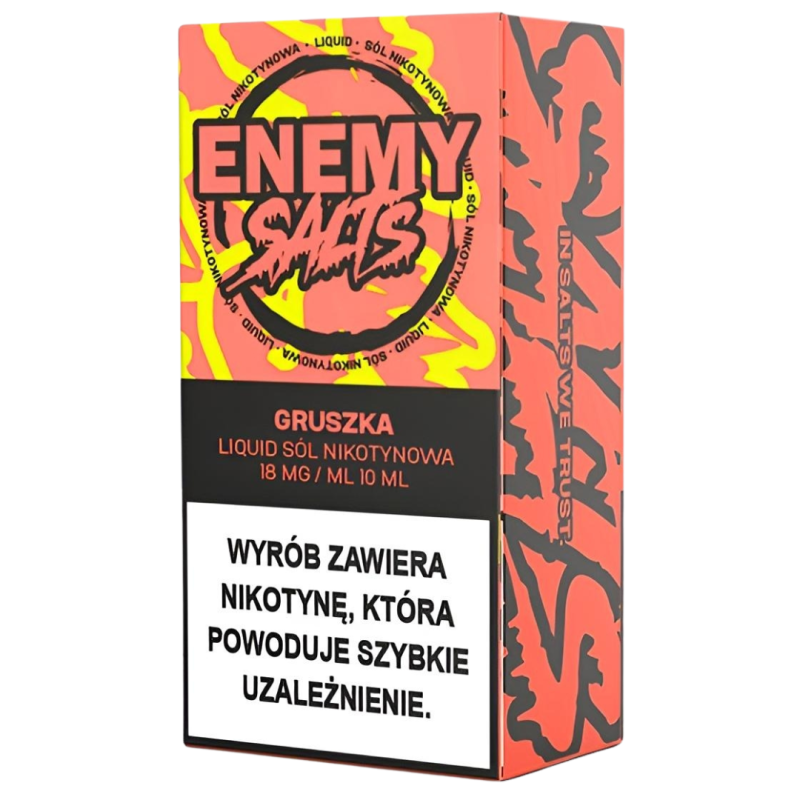 Liquid Enemy Salt 10ml - Gruszka 18 mg/ml Liquid Enemy Salt 10ml - Gruszka 18 mg/ml