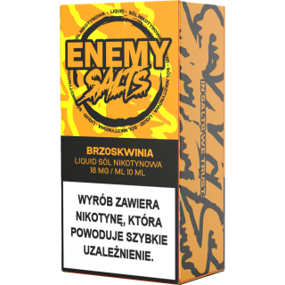 Liquid Enemy Salt 10ml - Brzoskwinia 18 mg/ml