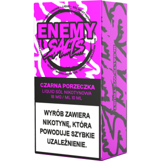Liquid Enemy Salt 10ml - Czarna Porzeczka 18 mg/ml