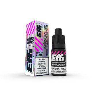 Liquid Effi Salt 7ml - Borówka Acai Guma 18mg/ml