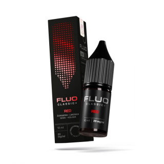 Liquid FLUO Classic+ Salt 10ml - Red 20mg/ml