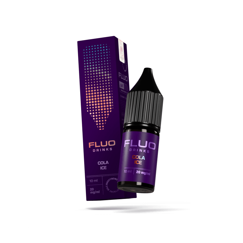 Liquid FLUO Drinks Salt 10ml - Cola Ice 20mg/ml Liquid FLUO Drinks Salt 10ml - Cola Ice 20mg/ml