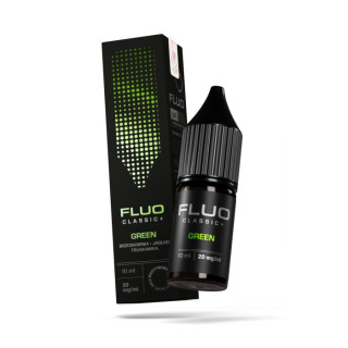 Liquid FLUO Classic+ Salt 10ml - Green 20mg/ml