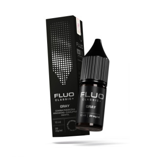 Liquid FLUO Classic+ Salt 10ml - Gray 20mg/ml