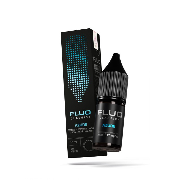 Liquid FLUO Classic+ Salt 10ml - Azure 20mg/ml Liquid FLUO Classic+ Salt 10ml - Azure 20mg/ml