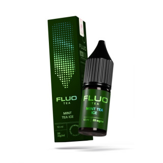 Liquid FLUO Tea Salt 10ml - Mint Tea Ice 20mg/ml