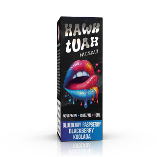 Liquid HAWK TUAH Salt 10ml - Blue Rasperry Blackberry Koolada 20mg/ml