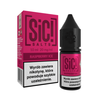 Liquid SIC! Salt 10ml - SIMPLEX Raspberry Ice 20mg/ml