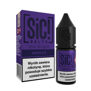 Liquid SIC! Salt 10ml - SIMPLEX Grape Ice 20mg/ml