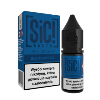 Liquid SIC! Salt 10ml - SIMPLEX Blueberry Ice 20mg/ml