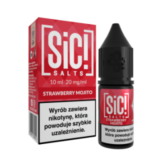 Liquid SIC! Salt 10ml - MOJITO Strawberry Mojito 20mg/ml