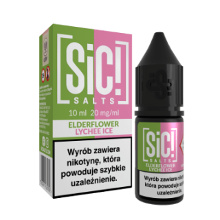 Liquid SIC! Salt 10ml - DUPLEX Elderflower Lychee 20mg/ml