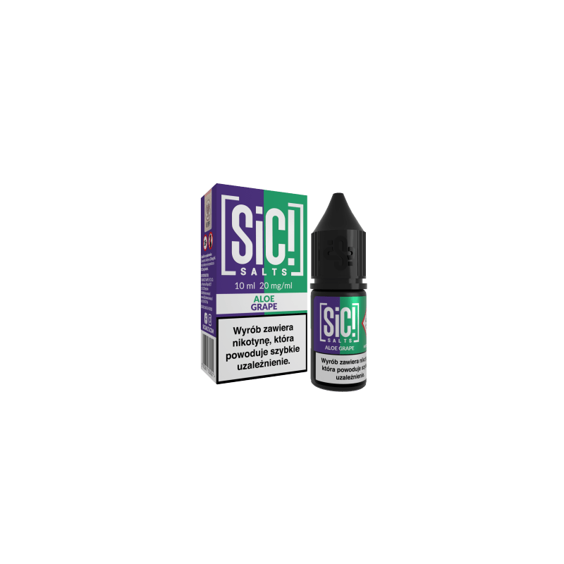 Liquid SIC! Salt 10ml - DUPLEX Aloe Grape 20mg/ml Liquid SIC! Salt 10ml - DUPLEX Aloe Grape 20mg/ml