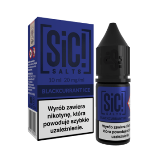 Liquid SIC! Salt 10ml - SIMPLEX Blackcurrant Ice 20mg/ml