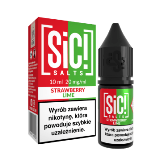 Liquid SIC! Salt 10ml - DUPLEX Strawberry Lime 20mg/ml