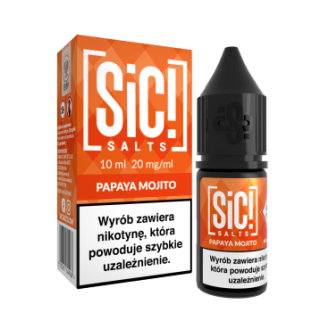 Liquid SIC! Salt 10ml - MOJITO Papaya Mojito 20mg/ml