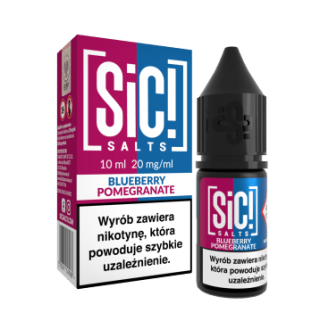 Liquid SIC! Salt 10ml - DUPLEX Blueberry Pomegranate 20mg/ml