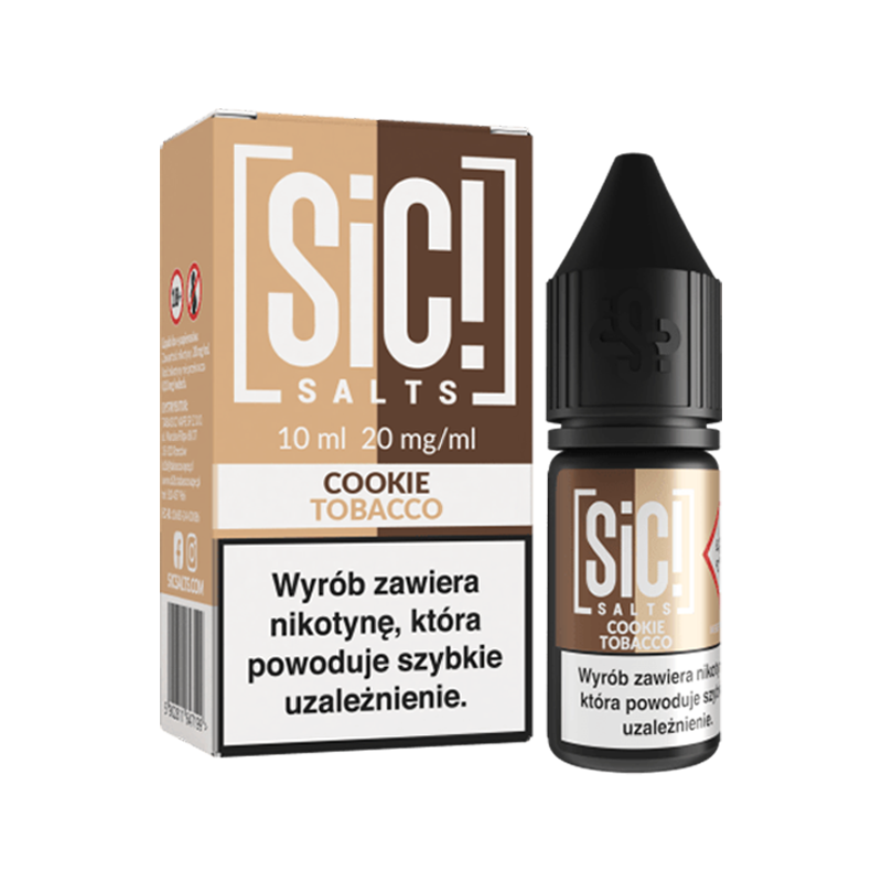Liquid SIC! Salt 10ml - DUPLEX Cookie Tobacco 20mg/ml Liquid SIC! Salt 10ml - DUPLEX Cookie Tobacco 20mg/ml