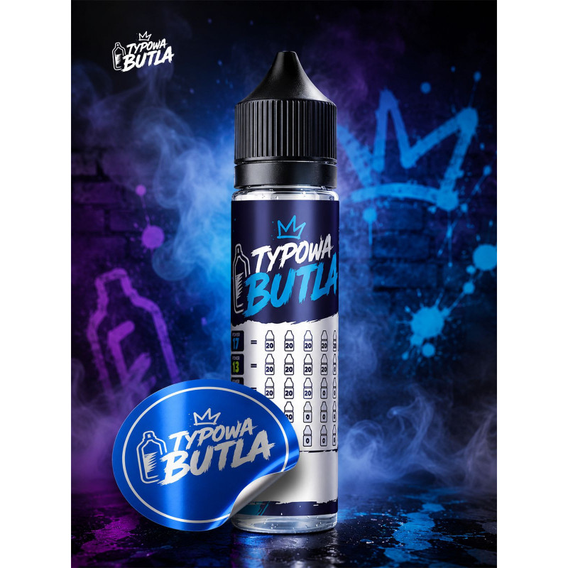 Buteleczka Typowa Butla BLUE - 60ml Buteleczka Typowa Butla BLUE - 60ml