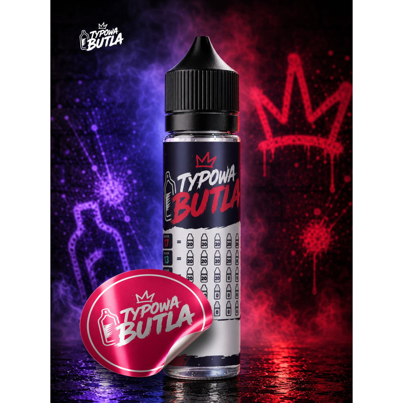 Buteleczka Typowa Butla RED - 60ml Buteleczka Typowa Butla RED - 60ml