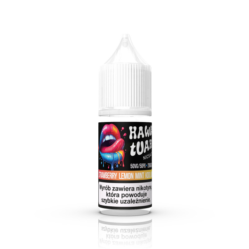 Liquid HAWK TUAH Salt 10ml - Strawberry Lemon Mint Koolada 20mg/ml Liquid HAWK TUAH Salt 10ml - Strawberry Lemon Mint Koolada 20mg/ml