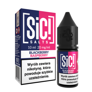 Liquid SIC! Salt 10ml - DUPLEX Blackberry Rasberry 20mg/ml