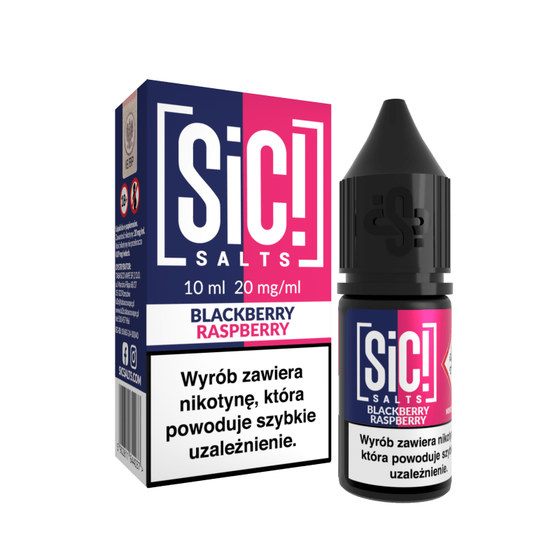 Liquid SIC! Salt 10ml - DUPLEX Blackberry Rasberry 20mg/ml Liquid SIC! Salt 10ml - DUPLEX Blackberry Rasberry 20mg/ml