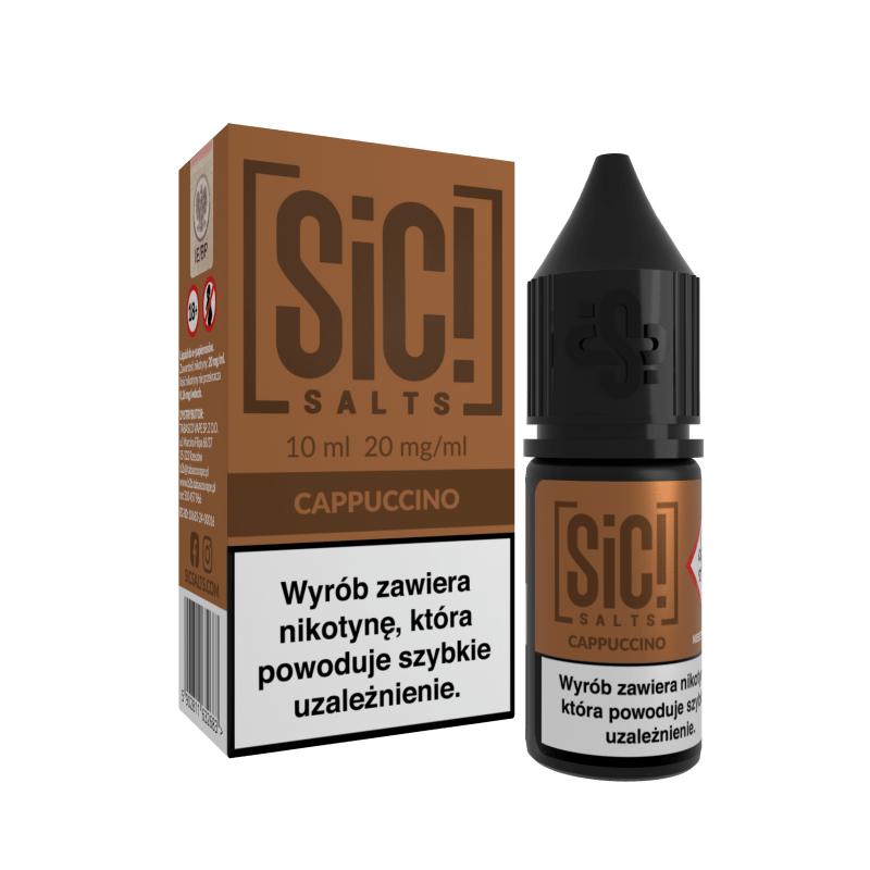 Liquid SIC! Salt 10ml - SIMPLEX Cappuccino 20mg/ml Liquid SIC! Salt 10ml - SIMPLEX Cappuccino 20mg/ml