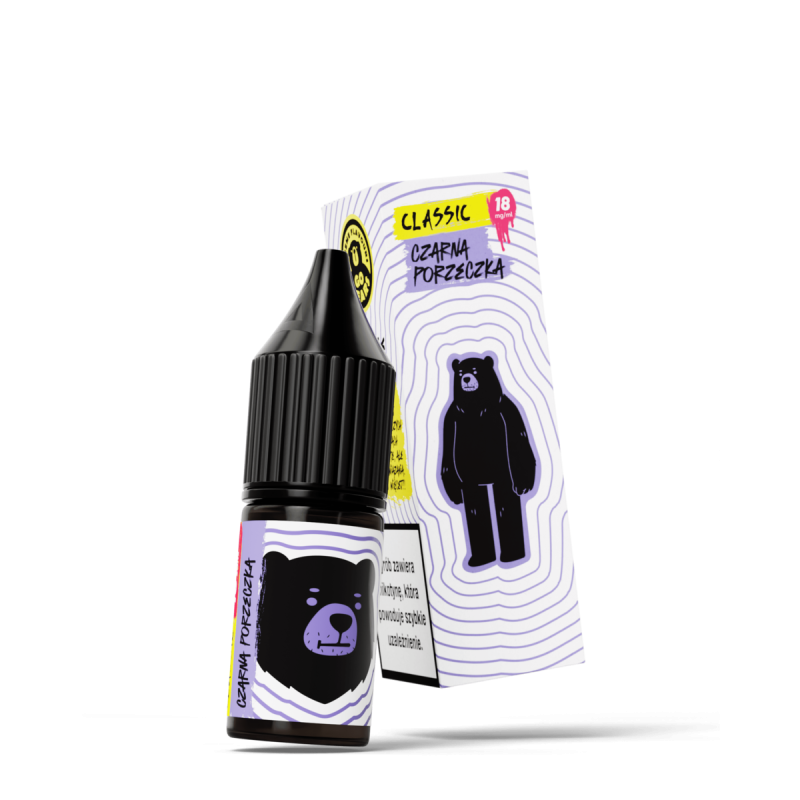 Liquid Go Bears Classic 10 ml - Czarna Porzeczka 18 mg/ml Liquid Go Bears Classic 10 ml - Czarna Porzeczka 18 mg/ml