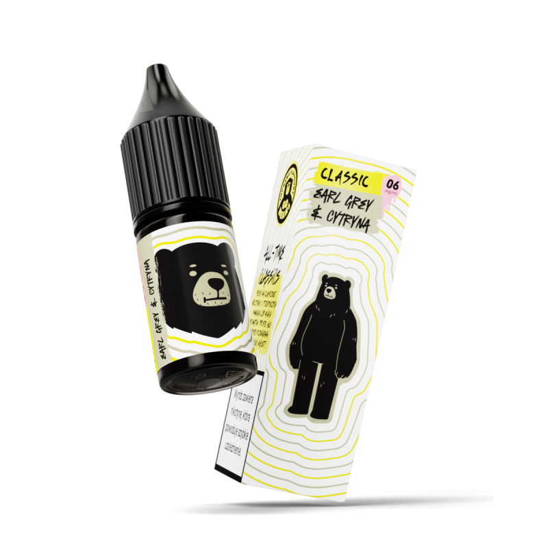 Liquid Go Bears Classic 10 ml - Earl Grey & Cytryna .6 mg/ml Liquid Go Bears Classic 10 ml - Earl Grey & Cytryna .6 mg/ml