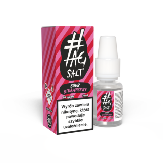 Liquid haszTAG SALT Sour 10ml - Strawberry 20mg/ml