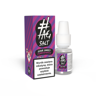Liquid haszTAG SALT Sour 10ml - Sweet Pomegranate 20mg/ml