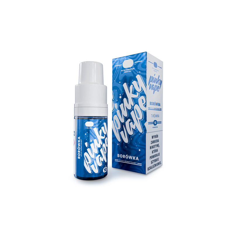 Liquid Pinky Vape 10ml - Borówka (Tirówka) 12mg/ml Liquid Pinky Vape 10ml - Borówka (Tirówka) 12mg/ml
