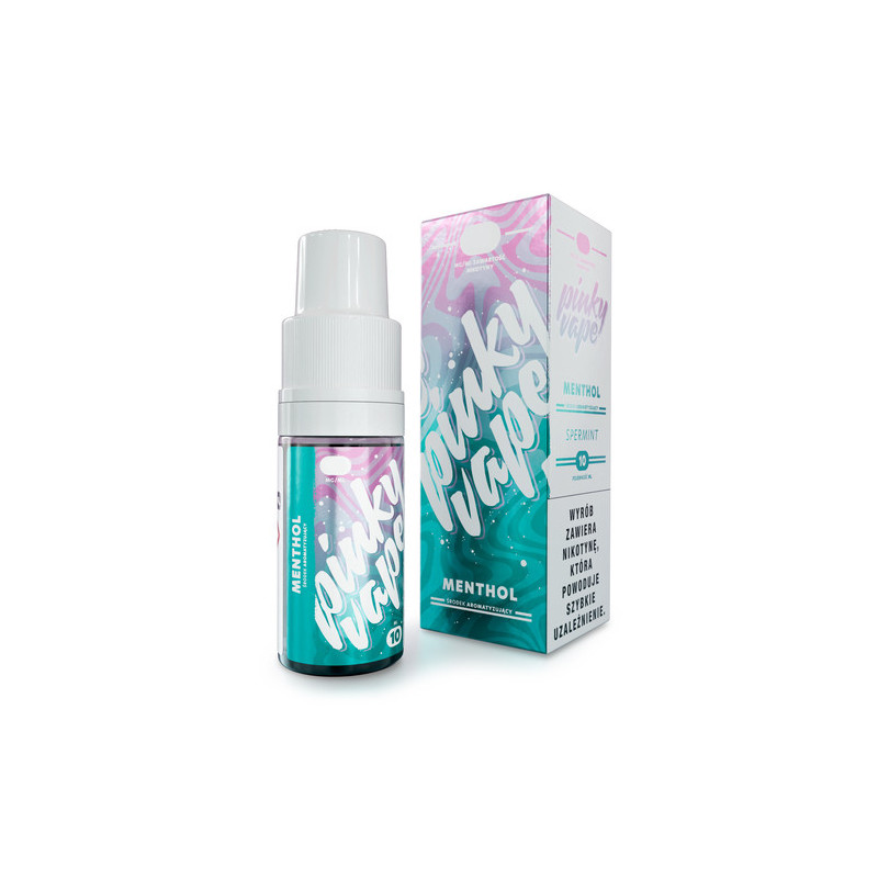 Liquid Pinky Vape 10ml - Menthol (Spermint) 12mg/ml Liquid Pinky Vape 10ml - Menthol (Spermint) 12mg/ml
