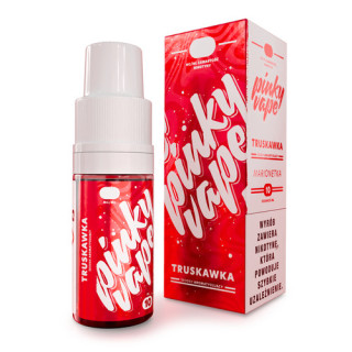 Liquid Pinky Vape 10ml - Truskawka (Marionetka) 18mg/ml
