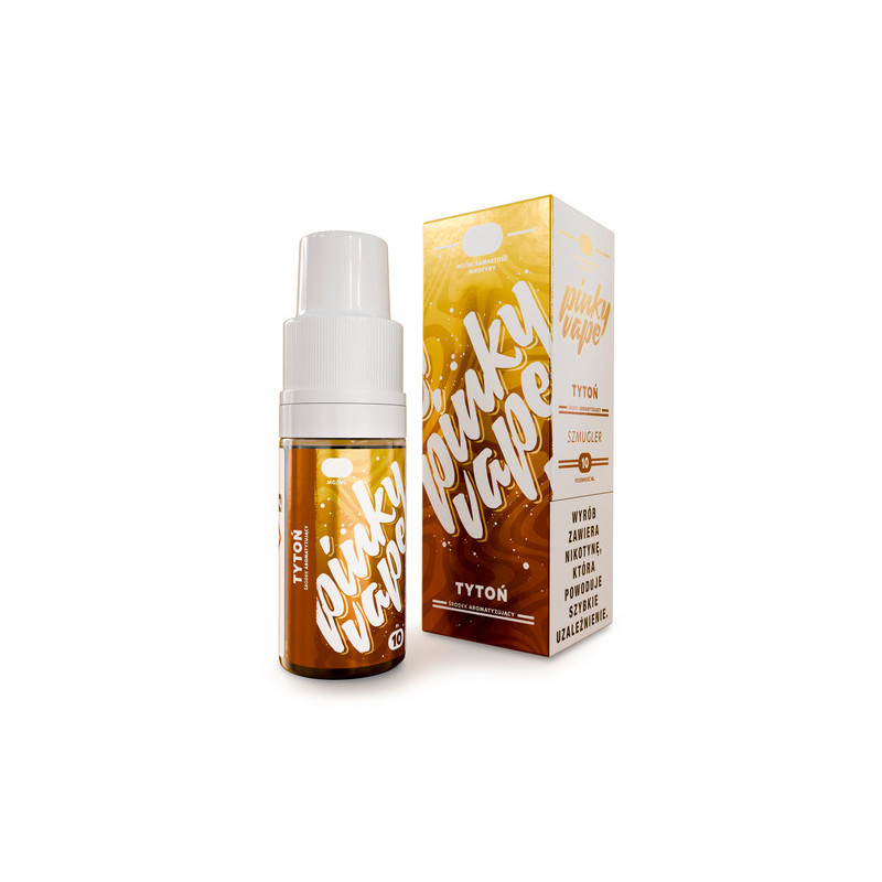 Liquid Pinky Vape 10ml - Tytoń (Szmugler) .6mg/ml Liquid Pinky Vape 10ml - Tytoń (Szmugler) .6mg/ml