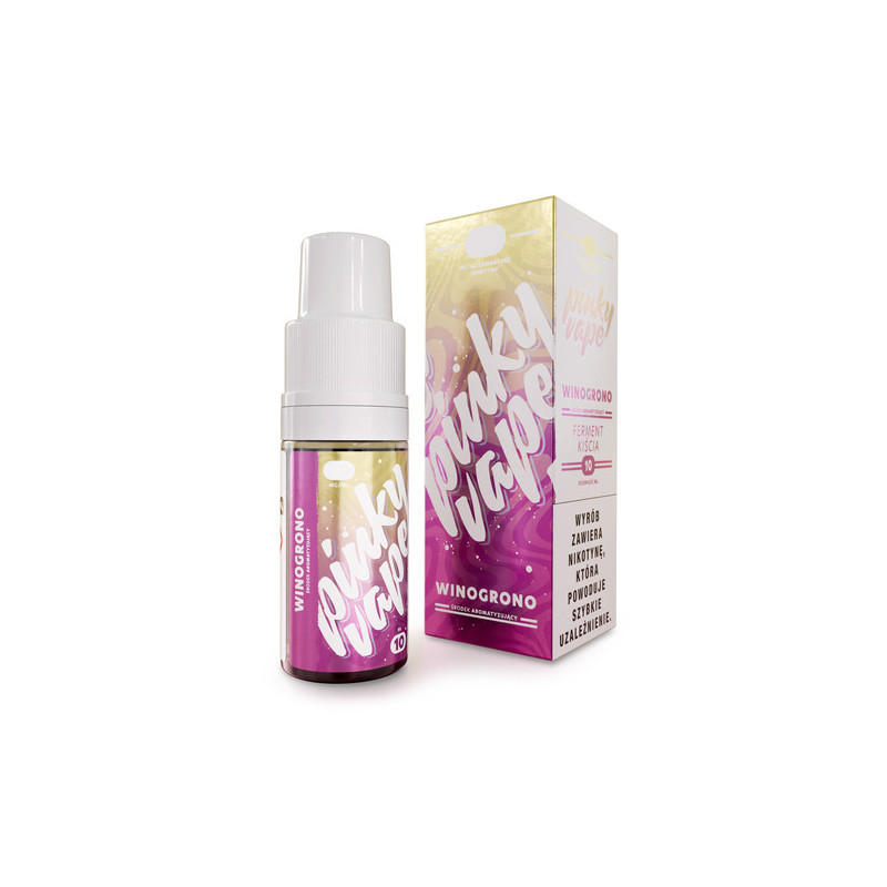 Liquid Pinky Vape 10ml - Winogrono (Ferment Kiścia) 12mg/ml Liquid Pinky Vape 10ml - Winogrono (Ferment Kiścia) 12mg/ml