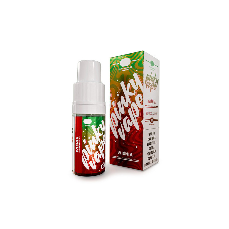 Liquid Pinky Vape 10ml - Wiśnia (Bordo Szpak) 18mg/ml Liquid Pinky Vape 10ml - Wiśnia (Bordo Szpak) 18mg/ml