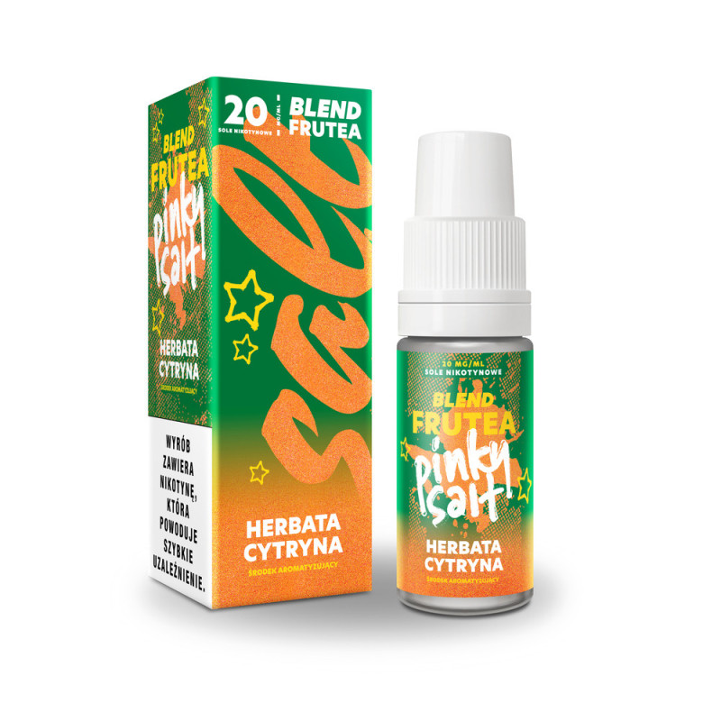 Liquid Pinky Salt 10ml - Herbata Cytryna 20mg/ml Liquid Pinky Salt 10ml - Herbata Cytryna 20mg/ml