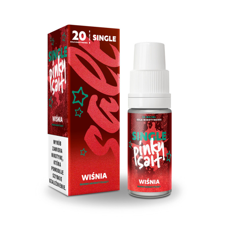 Liquid Pinky Salt 10ml - Wiśnia 20mg/ml Liquid Pinky Salt 10ml - Wiśnia 20mg/ml