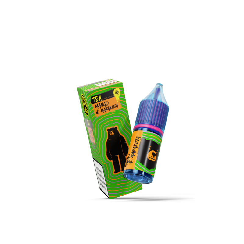 Liquid Go Bears Tea SALT 10 ml - Herbata z Mango i Marakują 20mg/ml Liquid Go Bears Tea SALT 10 ml - Herbata z Mango i Marakują 20mg/ml