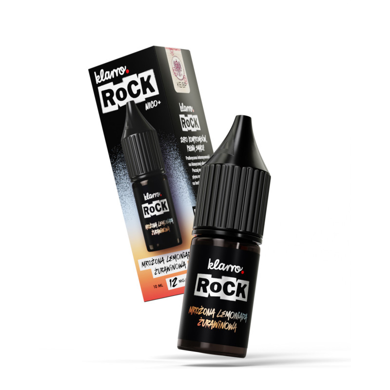 Liquid Klarro ROCK 10ml - Mrożona lemoniada żurawinowa 12mg/ml Liquid Klarro ROCK 10ml - Mrożona lemoniada żurawinowa 12mg/ml