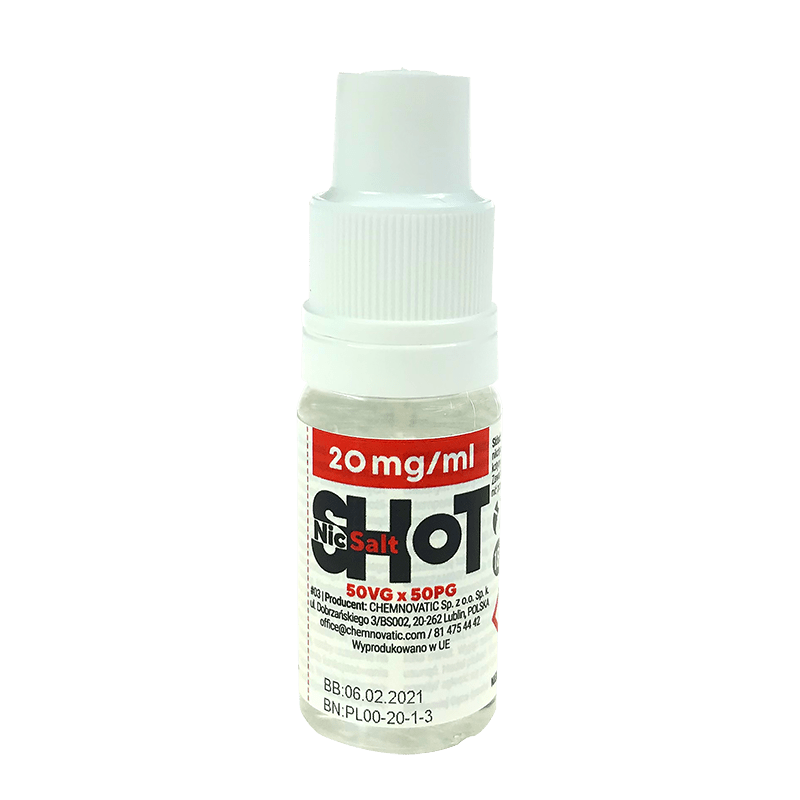 Shoot NicSalt-B 10ml 50/50 - 20mg/ml Shoot NicSalt-B 10ml 50/50 - 20mg/ml