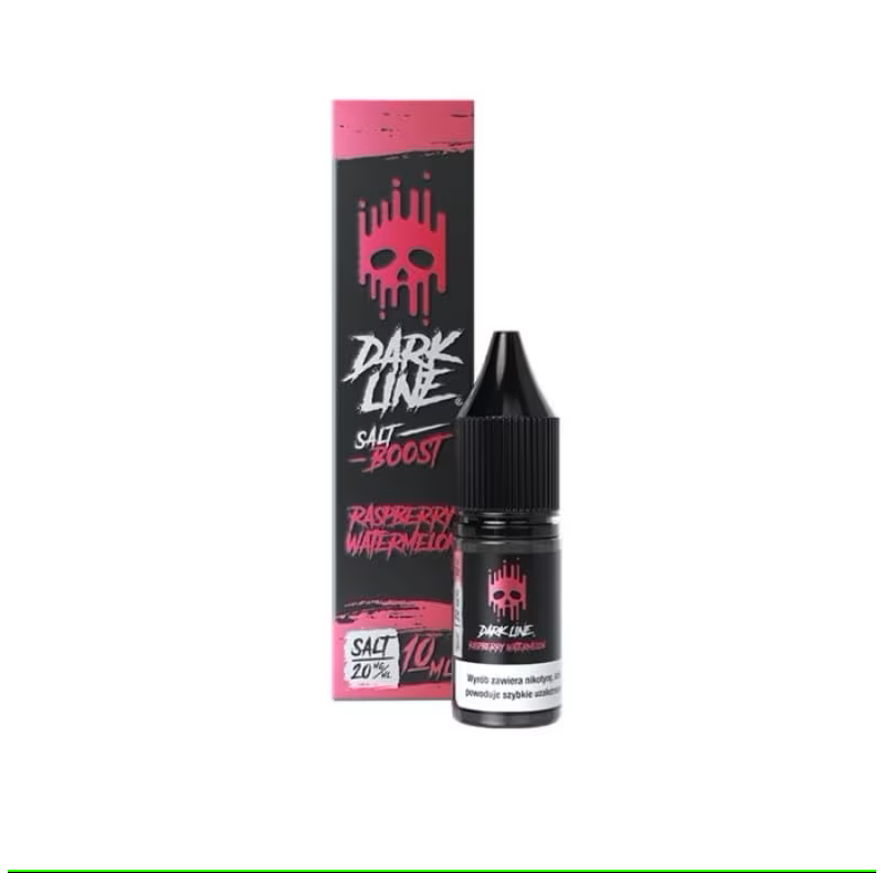 Liquid Dark Line BOOST Salt 10ml - Rasberry Watermelon 20mg/ml Liquid Dark Line BOOST Salt 10ml - Rasberry Watermelon 20mg/ml