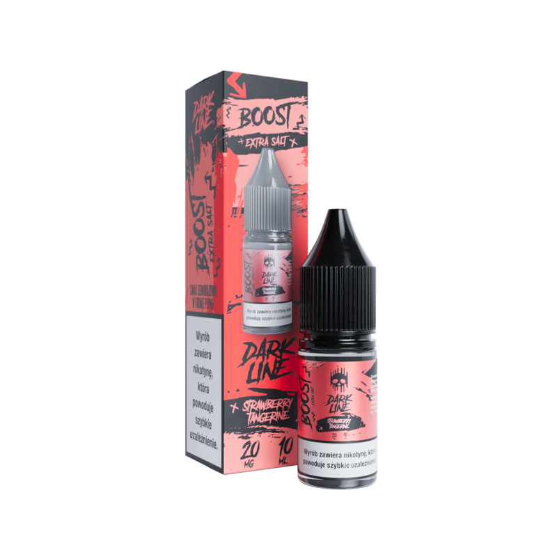 Liquid Dark Line BOOST Salt 10ml - Strawberry Tangerine 20mg/ml Liquid Dark Line BOOST Salt 10ml - Strawberry Tangerine 20mg/ml