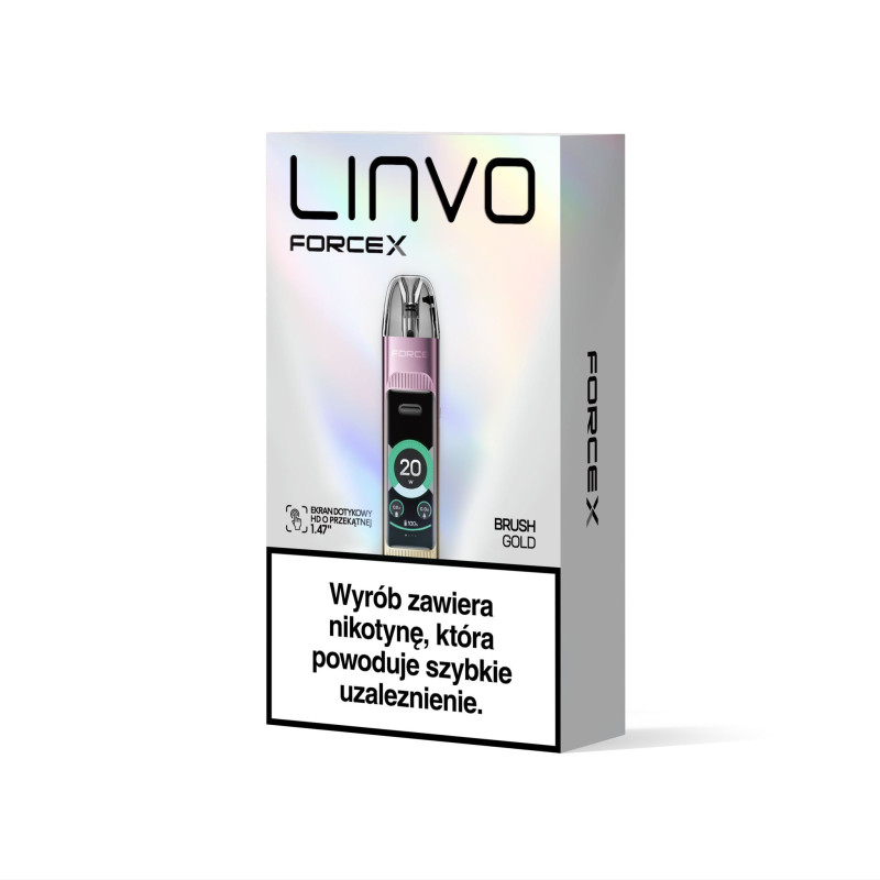 POD LINVO Force X - Brush Gold POD LINVO Force X - Brush Gold